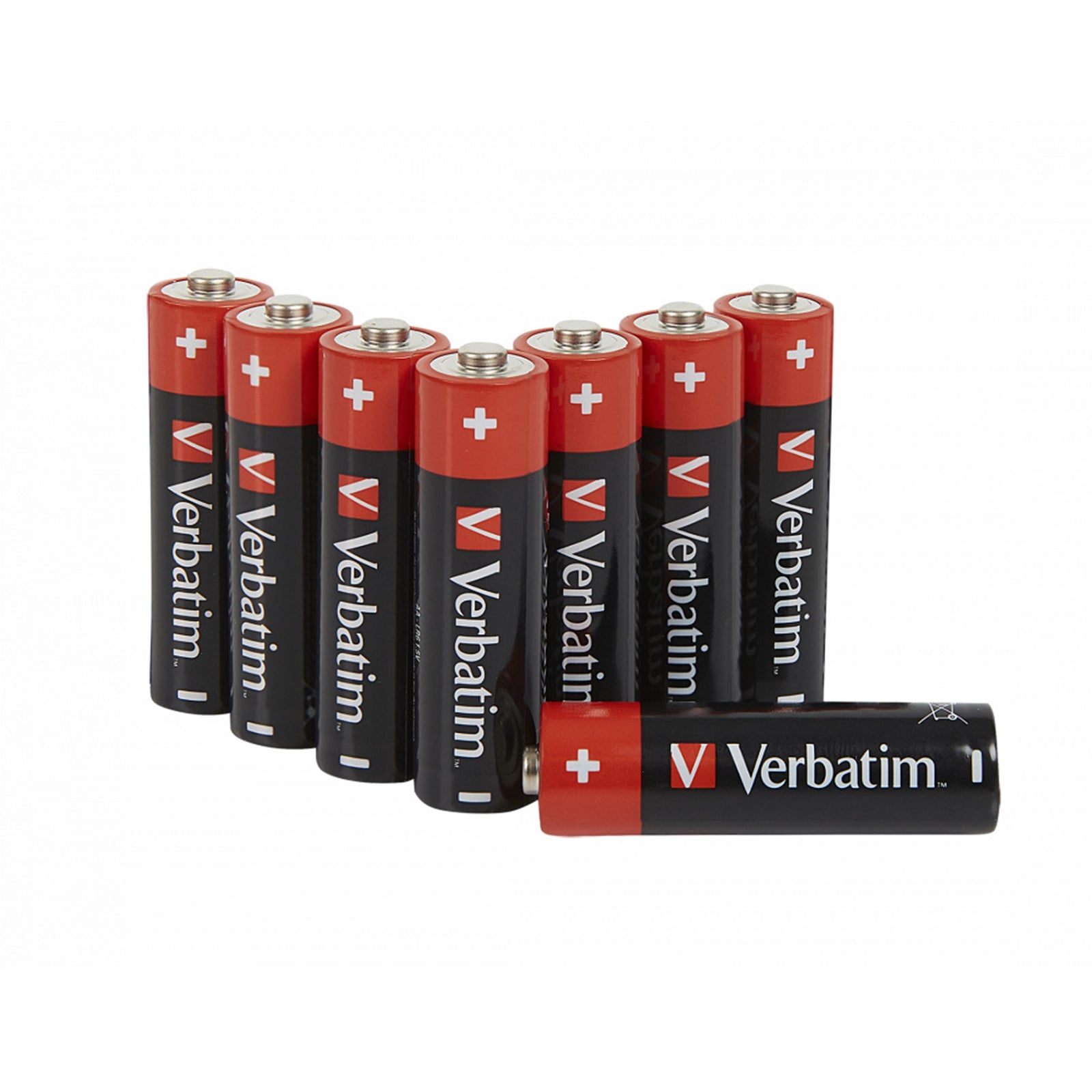 Verbatim (49503) AA Battery Alkaline 8 Pack (Hangcard)