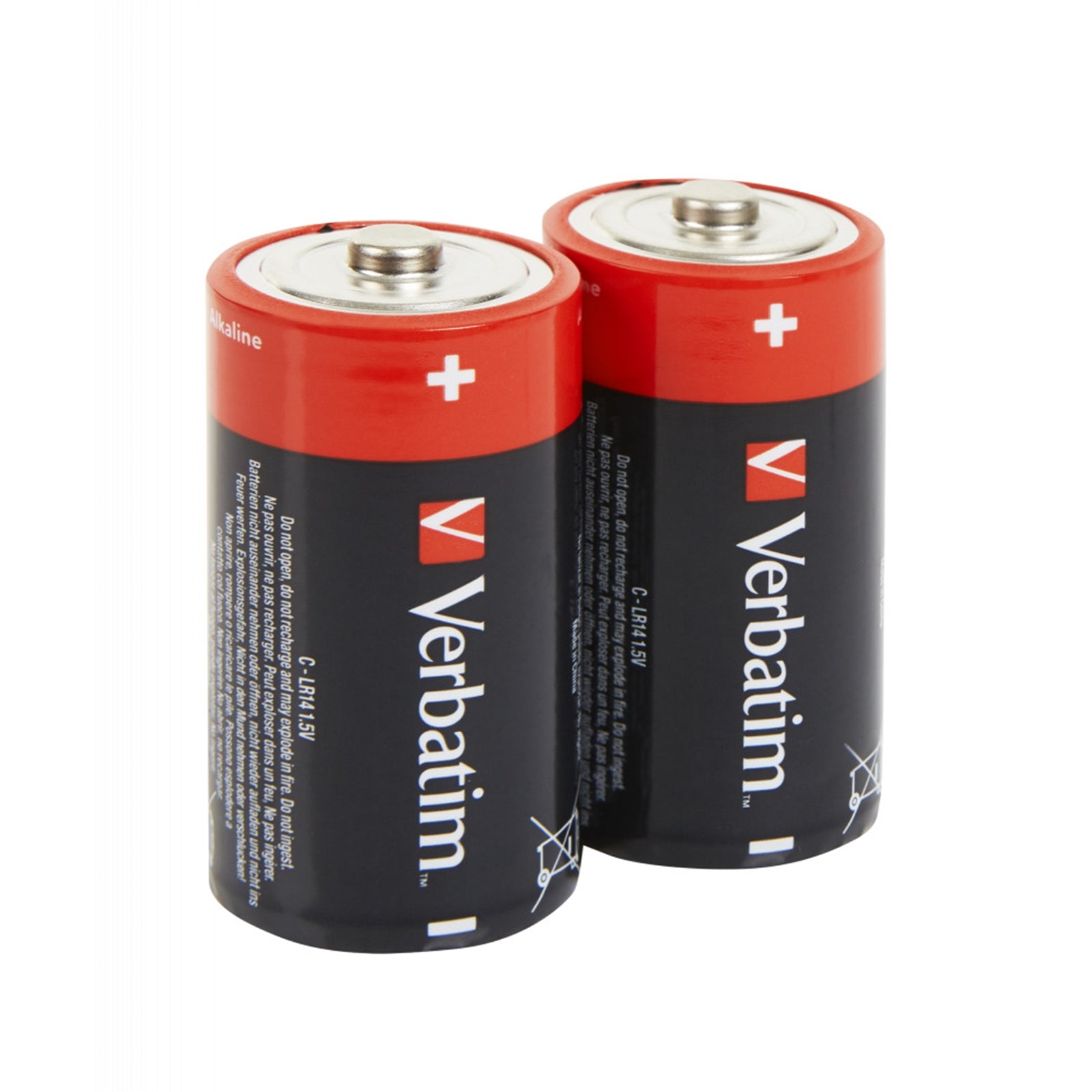 Verbatim (49922) C Battery Alkaline 2 Pack
