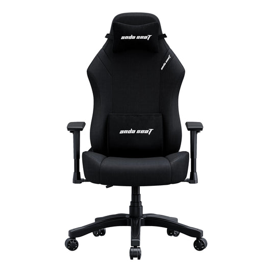 Anda Seat Luna Gaming Chair 120 kg Fabric Padded Black