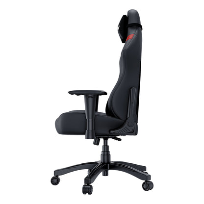 Anda Seat Luna Gaming Chair 120 kg Premium Leather Black Red