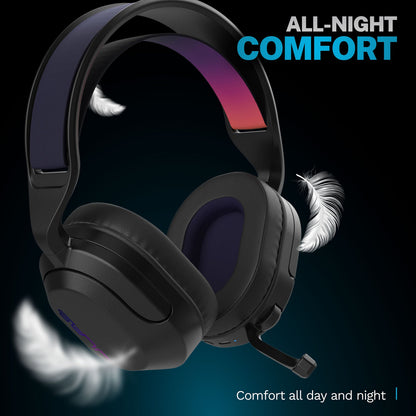 JLab Nightfall Gaming Headset Wireless Black