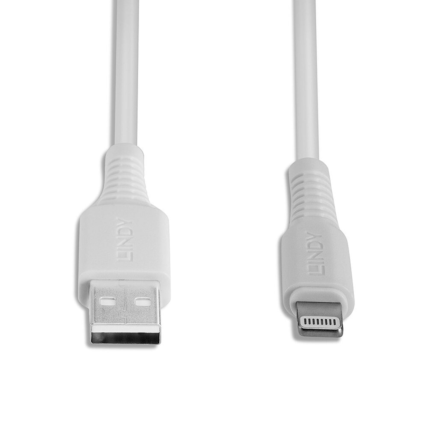 Lindy 31327 2m USB-A (M) 2.0 To Lightening (M) MFi Certified 480Mbps Cable White