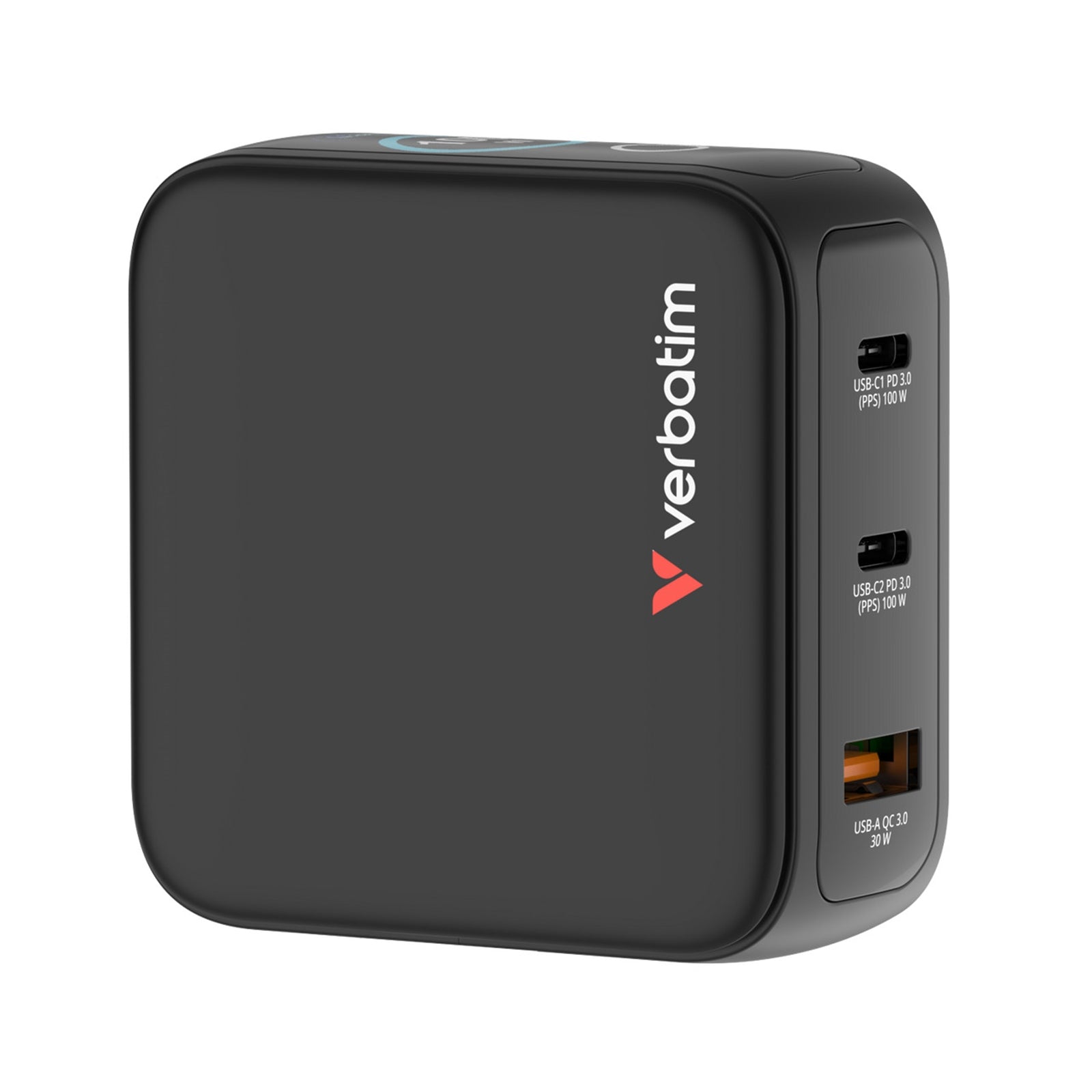 Verbatim (30239) Mini GaN Charger 100W With Display