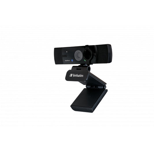 Verbatim (49580) AWC-03 Ultra HD 4K Autofocus Webcam with Dual Microphone