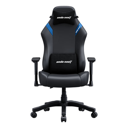 Anda Seat Luna Gaming Chair 120 kg Premium Leather Black Blue
