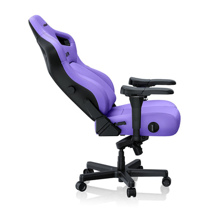 Anda Seat Kaiser 4 Gaming Chair 120 kg Premium Leather Purple