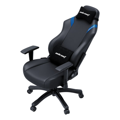 Anda Seat Luna Gaming Chair 120 kg Premium Leather Black Blue