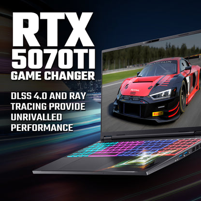 Acer Nitro 16 AI Gaming Laptop AMD Ryzen AI 7 16 Inch 16GB 1TB GEFORCE RTX5070Ti