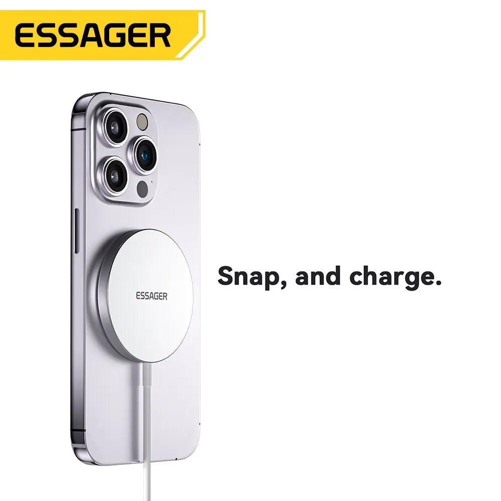 Essager 15W Fast Wireless Charger for iPhone Apple Watch 3 in 1 Charging Station - Mobile Charger - Essager - Lazymart - 14:29#15W 3 in 1 - Essager 15W Fast Wireless Charger for iPhone Apple Watch 3 in 1 Charging Station