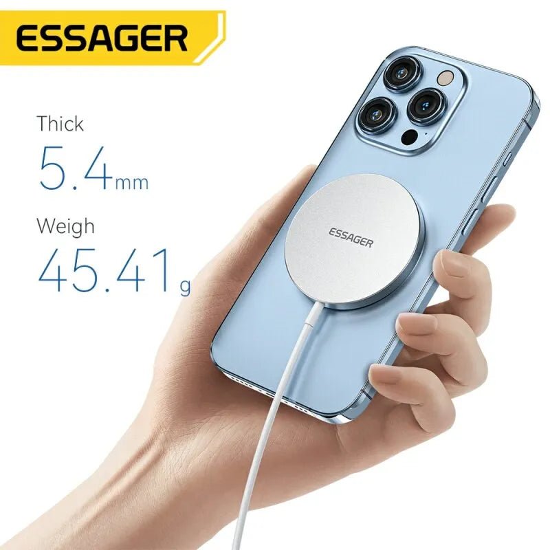 Essager 15W Fast Wireless Charger for iPhone Apple Watch 3 in 1 Charging Station - Mobile Charger - Essager - Lazymart - 14:29#15W 3 in 1 - Essager 15W Fast Wireless Charger for iPhone Apple Watch 3 in 1 Charging Station