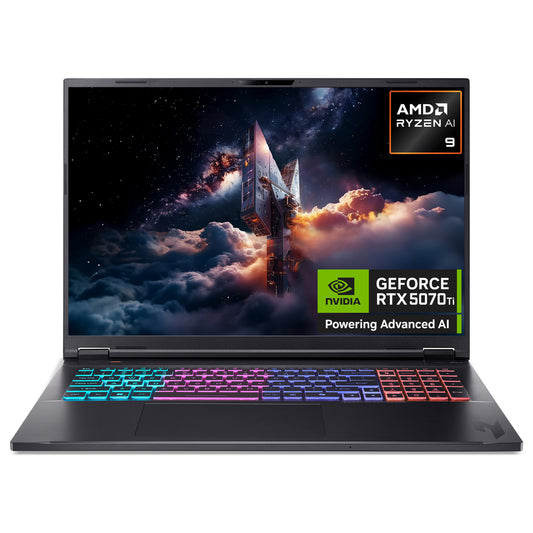 Acer Nitro 18 AI AMD Ryzen AI 9 32GB 2TB NVIDIA GeForce RTX 5070Ti 18 Inch