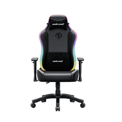 Anda Seat Luna RGB Gaming Chair 120 kg Leather Padded Black