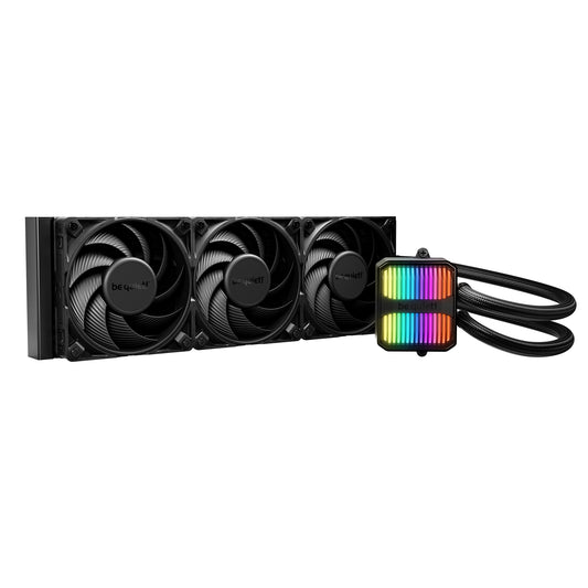 be quiet! Silent Loop 3 360mm All-in-One Liquid CPU Cooler, ARGB Lighting, Silent Wings 4 Fans, 3-Chamber Pump, High-Performance Cooling for Intel & AMD CPUs