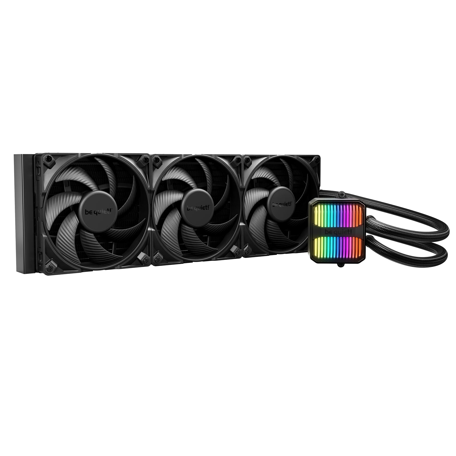 be quiet! Silent Loop 3 420mm All-in-One Liquid CPU Cooler, ARGB Lighting, Silent Wings 4 Fans, 3-Chamber Pump, High-Performance Cooling for Intel & AMD CPUs