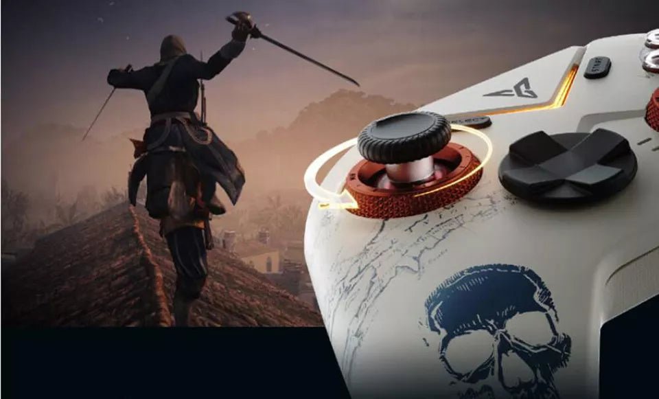 Flydigi Vader 4 Pro Controller Assassin's Creed Black Flag Edition - Controller - Flydigi - Lazymart - Vader4AC - Controller - 6931407602907 - Flydigi Vader 4 Pro Controller Assassin's Creed Black Flag Edition