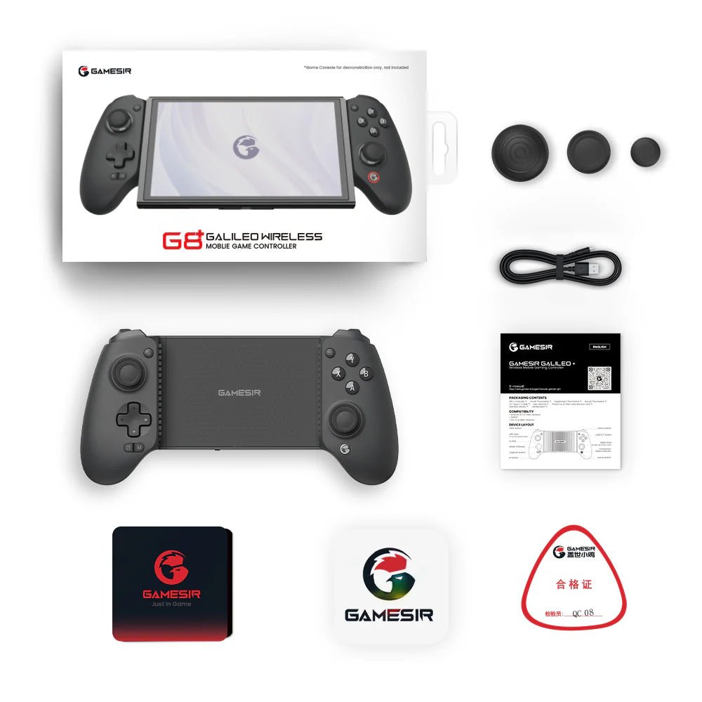 GameSir G8+ Plus Galileo Wireless Mobile Game Controller - Controller - GameSir - Lazymart - g8plus - controller - 6936685221291 - 1 - GameSir G8+ Plus Galileo Wireless Mobile Game Controller