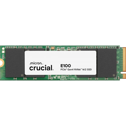 Crucial  (CT1000E100SSD8) E100 1TB PCIe Gen4 NVMe M.2 SSD, Sequential Write 4,500 MB/s, Sequential Read 5,000 MB/s