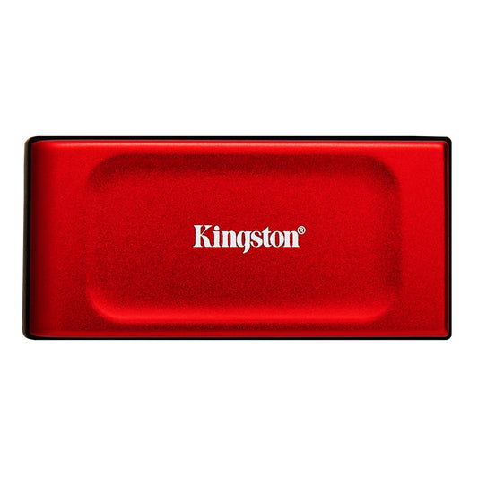 Kingston XS1000 Red (SXS1000R/2000G) 2TB Portable External SSD, Read 1050MB/s, Write 1000MB/s, USB 3.2 Gen 2, 5 Year Warranty
