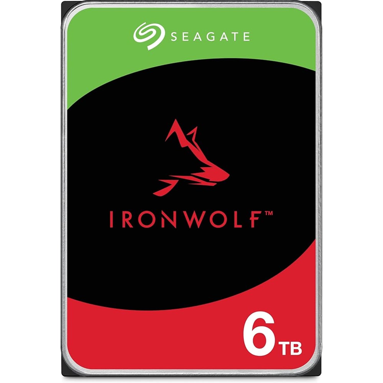 Seagate IronWolf NAS ST6000VN006 6TB 3.5 Inch 5400RPM 256MB Cache Sata lll Internal Hard Drive