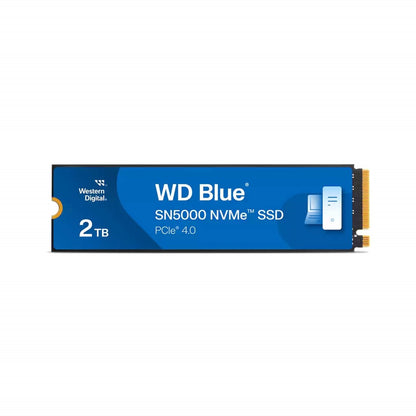 WD Blue SN5000 (WDS200T4B0E-00CNZ0) 2TB NVMe SSD, M.2 Interface, PCIe Gen4, 2280, Read 5150MB/s, Write 4850MB/s, 5 Year Warranty