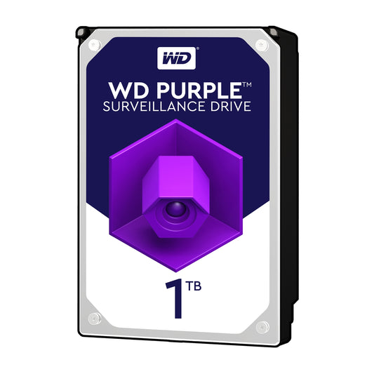 WD Purple WD10PURZ 1TB 3.5 Inch 5400RPM 64MB Cache SATA III Surveillance Internal Hard Drive