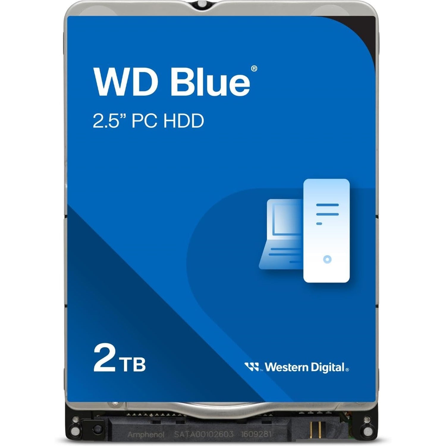 WD Blue WD20SPZX 2 TB 2.5 Inch SATA 6Gb/s 5400 rpm Internal Hard Drive