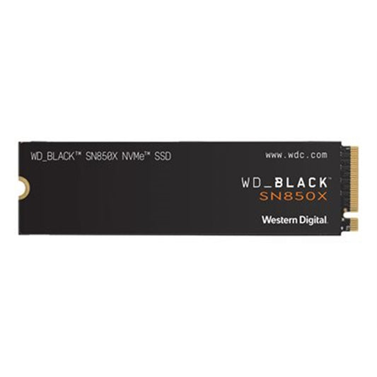 WD Black SN850X (WDS100T2X0E-00BCA0) 1TB NVMe SSD, M.2 Interface, PCIe Gen4, 2280, Read 73000MB/s, Write 6300MB/s, 5 Year Warranty