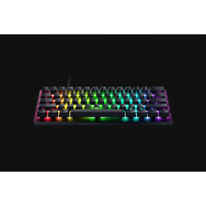 Razer Huntsman V3 Pro Mini, Wired, USB, Optical Key Switch, QWERTY, RGB LED, Black