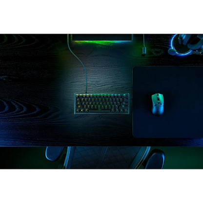 Razer Huntsman V3 Pro Mini, Wired, USB, Optical Key Switch, QWERTY, RGB LED, Black