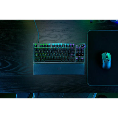 Razer Huntsman V3 Pro Tenkeyless, UK, USB, Optical Key Switch, QWERTY, RGB LED, Black