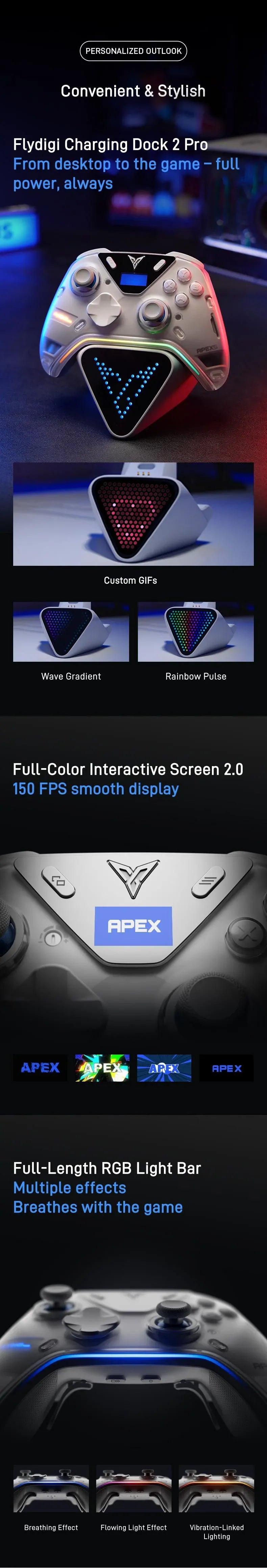 Flydigi Apex 5 Wireless Gaming Controller