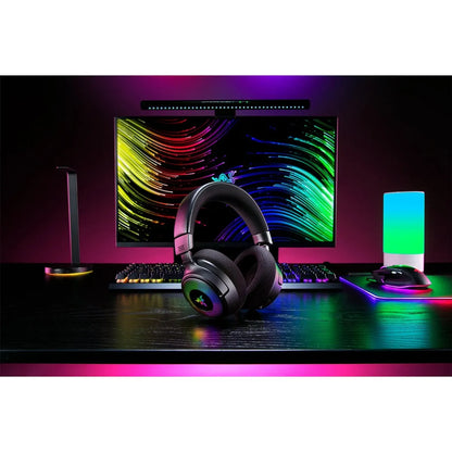 Razer Kraken V4 Wireless Gaming Headset, 12 - 28000 Hz, Black