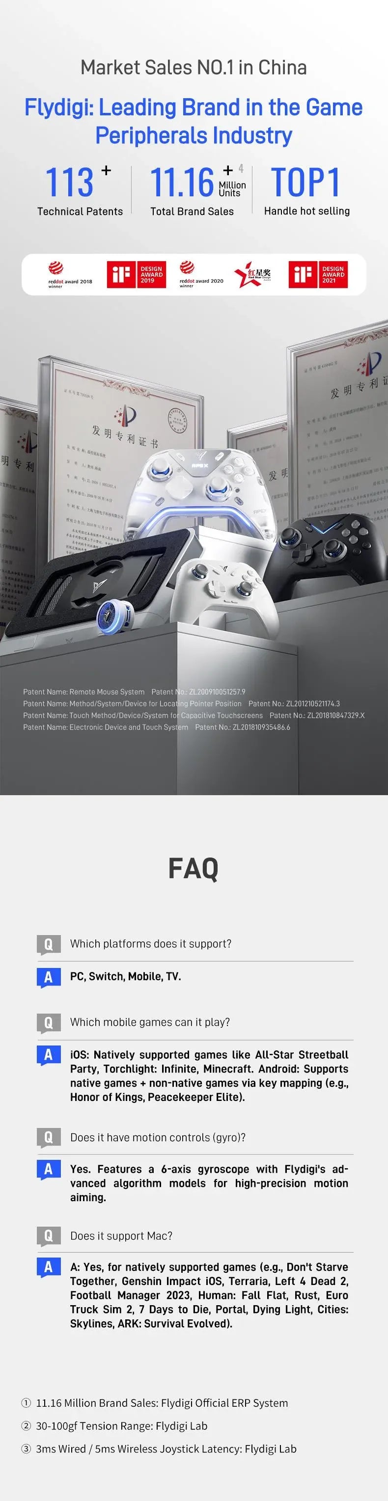 Flydigi Apex 5 Wireless Gaming Controller