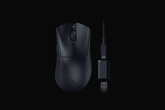 Razer DeathAdder V3 HyperSpeed Optical Gaming Mouse, 26,000 DPI, Black