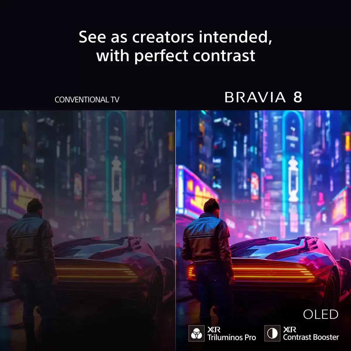 Sony Bravia 8 K77XR80U 77 Inch 4K OLED Smart Google TV