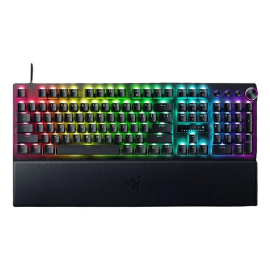 Razer Huntsman V3 Pro, Wired, USB, Optical Key Switch, QWERTY, RGB LED, Black