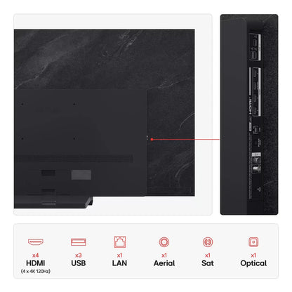 LG OLED77C55LA.AEK 77 Inch OLED 4K Ultra HD Smart TV