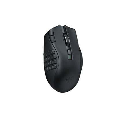 Razer Naga V2 HyperSpeed Mouse, Right-hand, Optical, RF Wireless + Bluetooth, 30000 DPI, Black