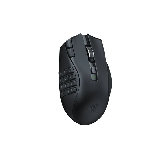 Razer Naga V2 HyperSpeed Mouse, Right-hand, Optical, RF Wireless + Bluetooth, 30000 DPI, Black