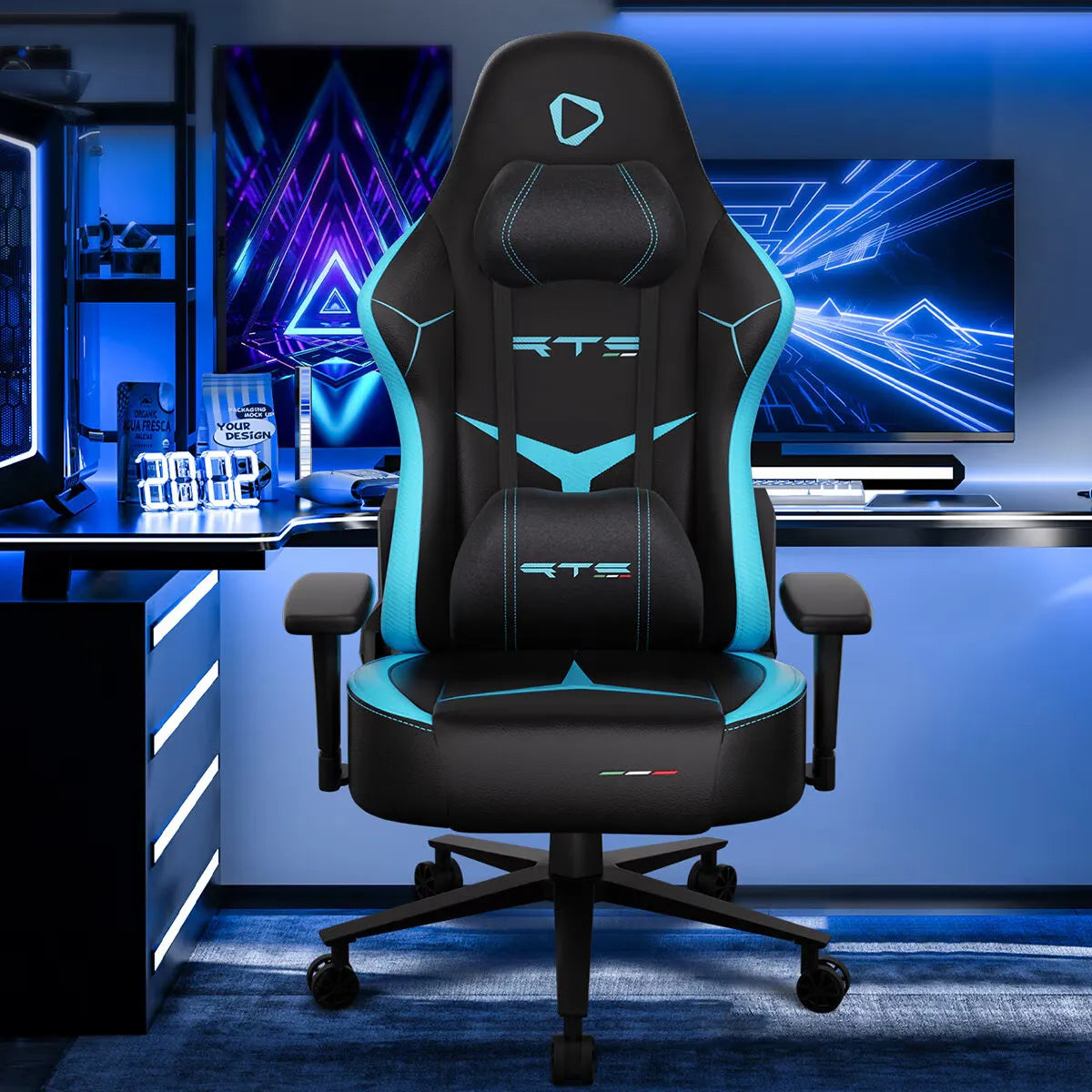 ONEX RTC Embrace Gaming Chair Black & Blue