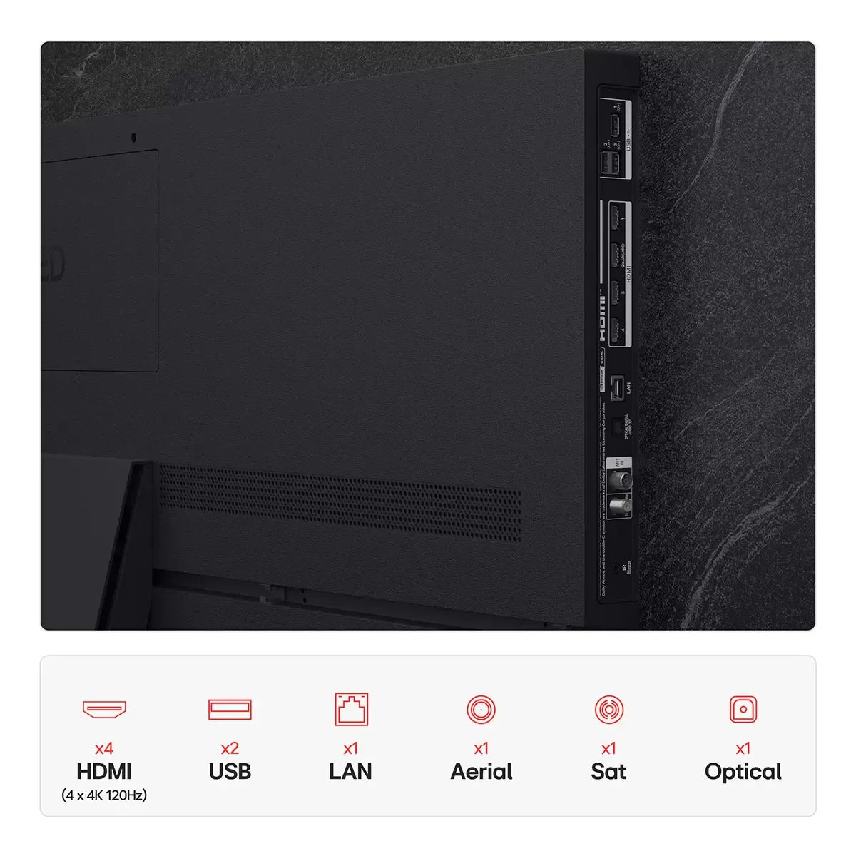 LG 83 Inch OLED 4K Ultra HD Smart TV, Dolby Vision, AI Processor, OLED83B56LA