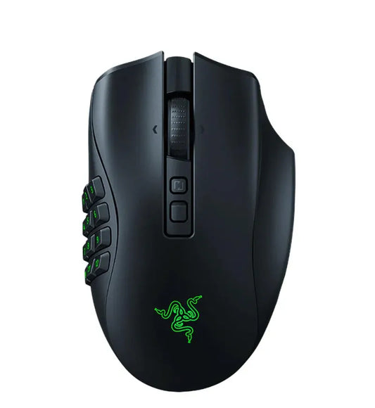 Razer Naga V2 Pro Optical Wireless Mouse, Right-hand, 30000 DPI, Black