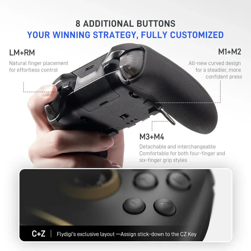 Flydigi Vader 5 Pro Wireless Gaming Controller