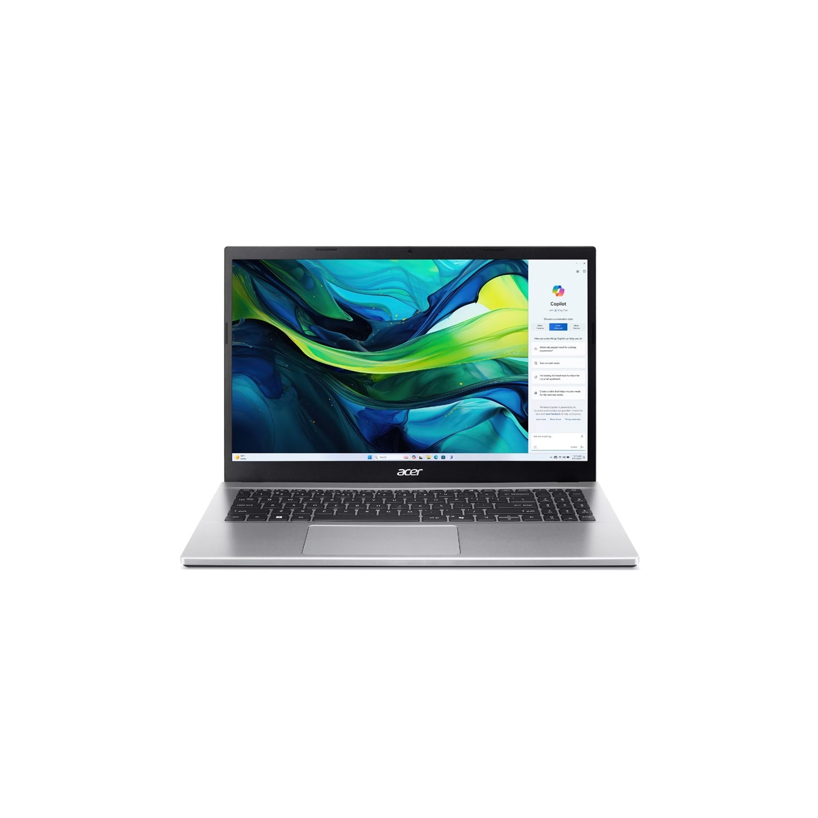 Acer Aspire Go AG15-42P-R995, 15.6 Inch Screen, AMD Ryzen 7 5825U Processor, 16GB RAM, 512GB SSD, Windows 11 Home
