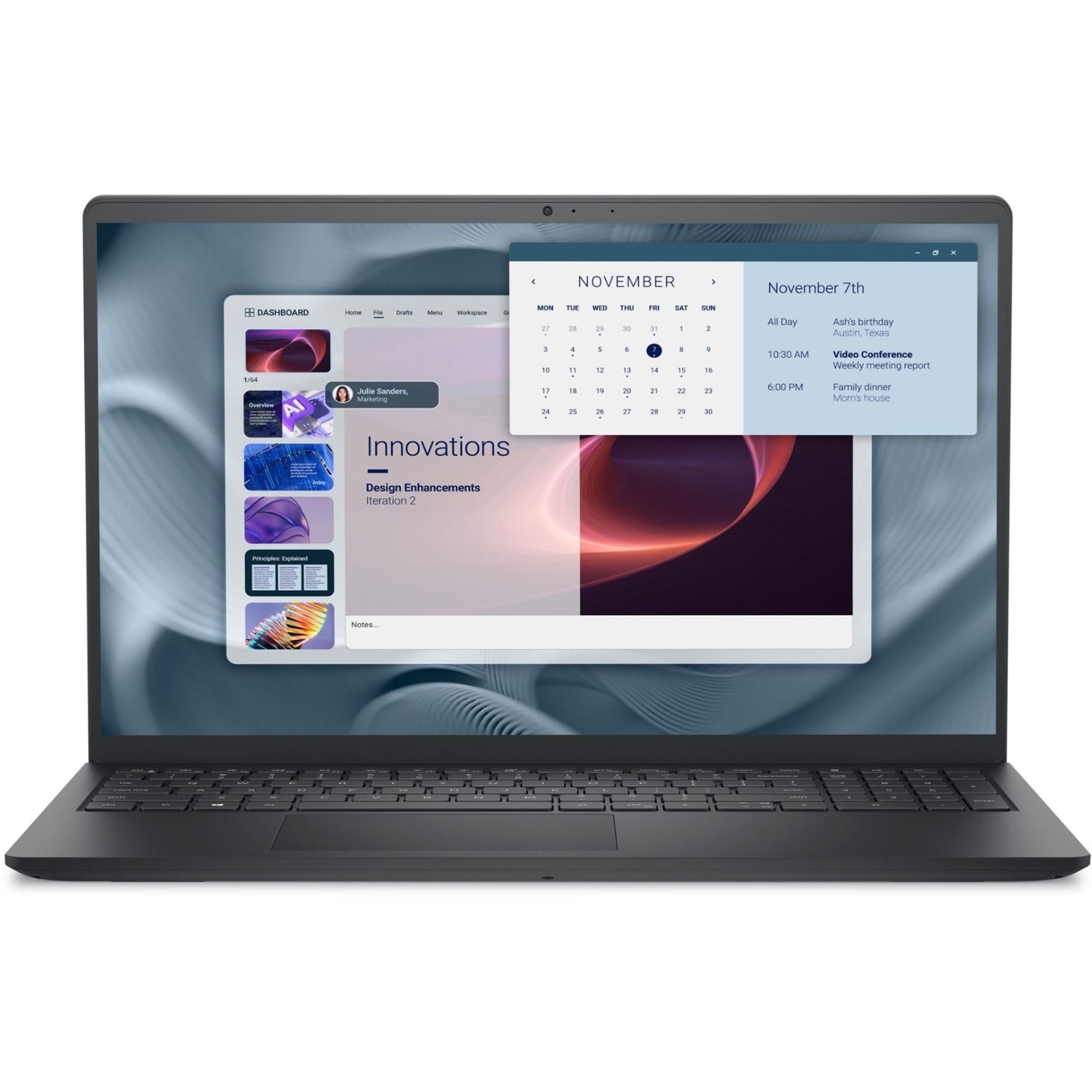 Dell Pro 15 Essential PV15250 VH5RW Laptop, 15.6 Inch Full HD Screen, Intel Core i5-1334U 13th Gen, 8GB RAM, 512 GB SSD, Windows 11 Pro