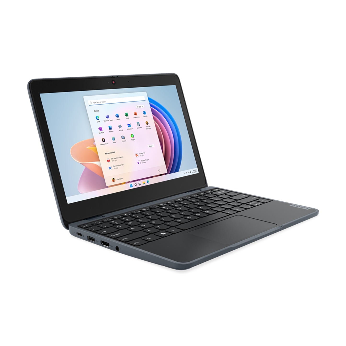 Lenovo 100w G4 82VK0001UK Winbook, 11.6 Inch, Intel N100 CPU, 4GB RAM, 128GB SSD