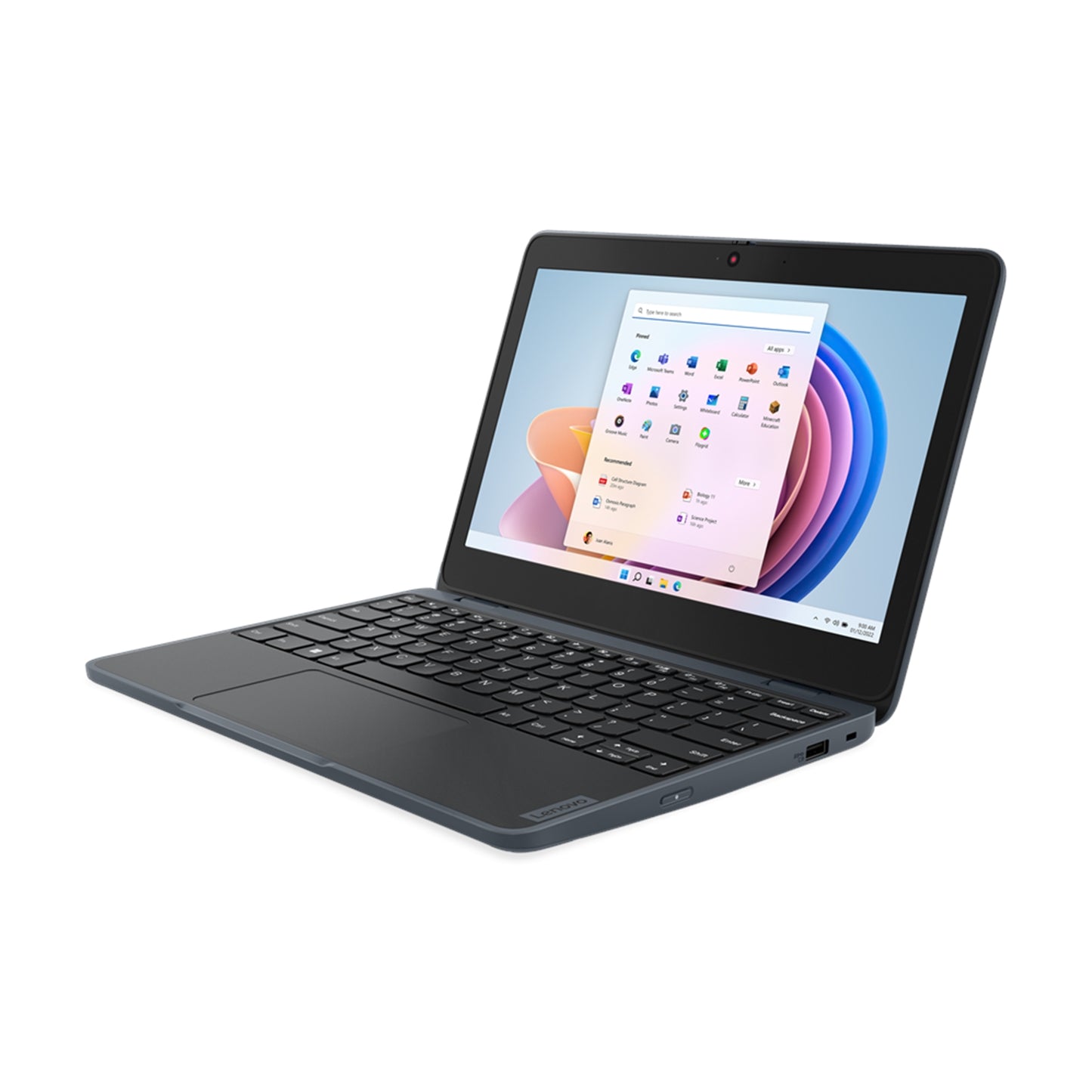Lenovo 100w G4 82VK0001UK Winbook, 11.6 Inch, Intel N100 CPU, 4GB RAM, 128GB SSD