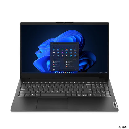 Lenovo V15 G4 AMN Laptop, 15.6 Inch Full HD 1080p Screen, AMD Ryzen 5 7520U, 8GB LPDDR5 RAM, 512GB SSD, AMD Radeon 610M Graphics, Windows 11 Home, Includes 2 Year warranty Upgrade