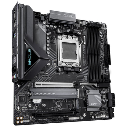 Gigabyte B850M Eagle WIFI6E Motherboard - AMD AM5 Socket Micro-ATX DDR5 Wi-Fi 6E