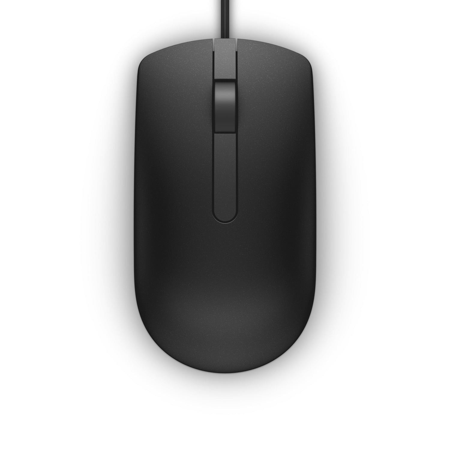 Dell MS116 Wired USB Mouse, 2-Buttons, 1000dpi and Optical Tracking, Ambidextrous Design for PC, Mac and Laptop, Black